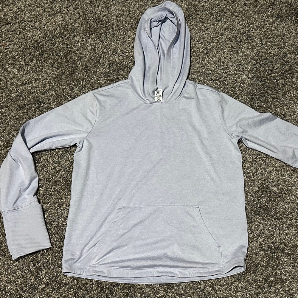 Athleta Girls Uptempo Purple Pullover Hoodie
